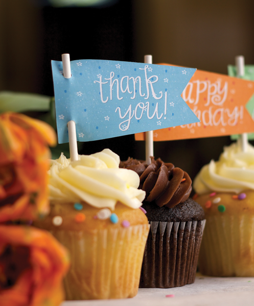 "Thank you!" Treat Toppers