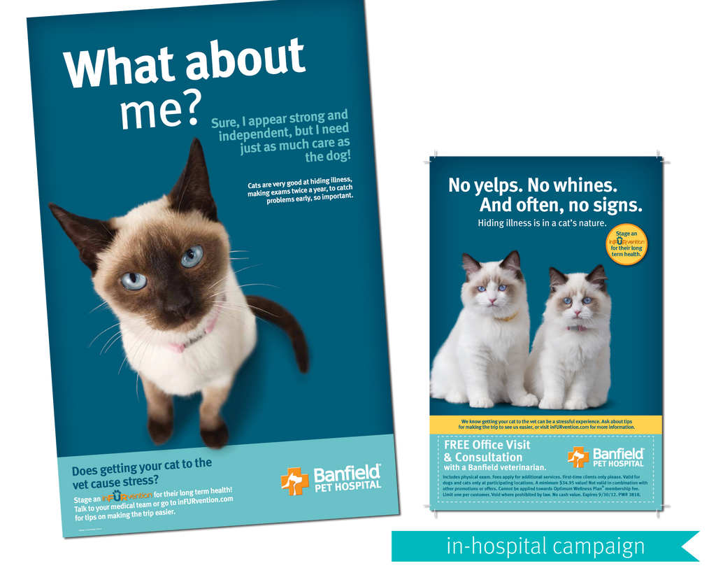 Banfield Pet Hospital In-hospital Cat Campaign