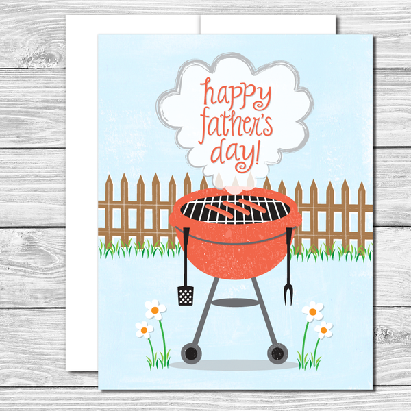Happy Father's Day to the Chef! Hand drawn Father's Day card