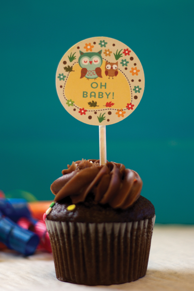 Woodland Party Cupcake Toppers